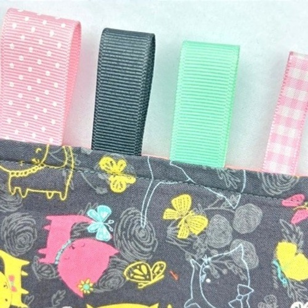 Homemade Sensory Crinkle Tag Loveys Set of 3 100% Cotton - Limited Supply - Picture 7 of 10
